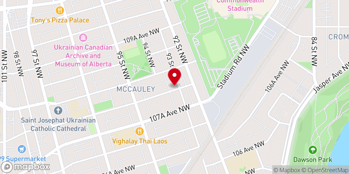 Map showing location of One Accord Bible Fellowship Baptist Church
