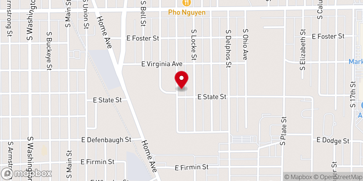 Map showing location of Citadel Of Faith Ministries