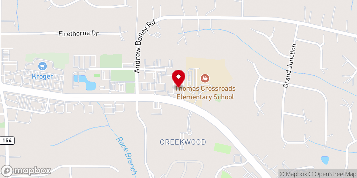 Map showing location of Forward Church
