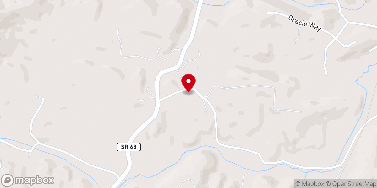 Map showing location of Croft Chapel Church