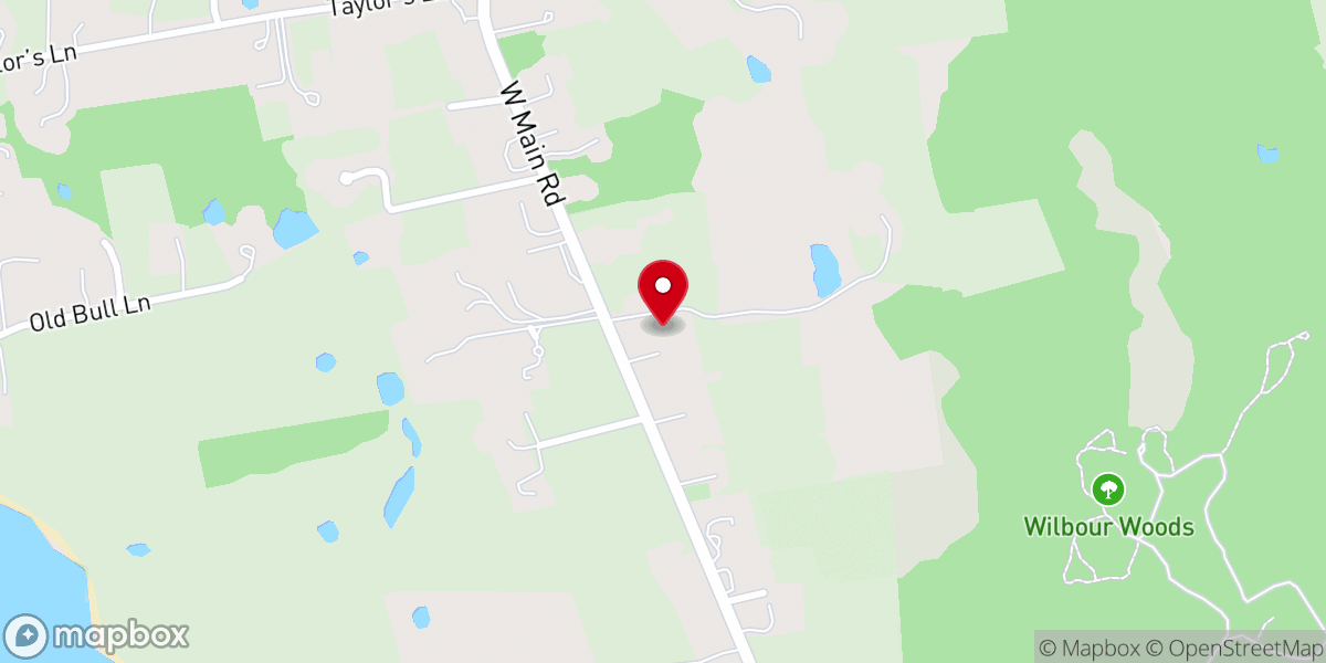 Map showing location of Little Compton Historical Society