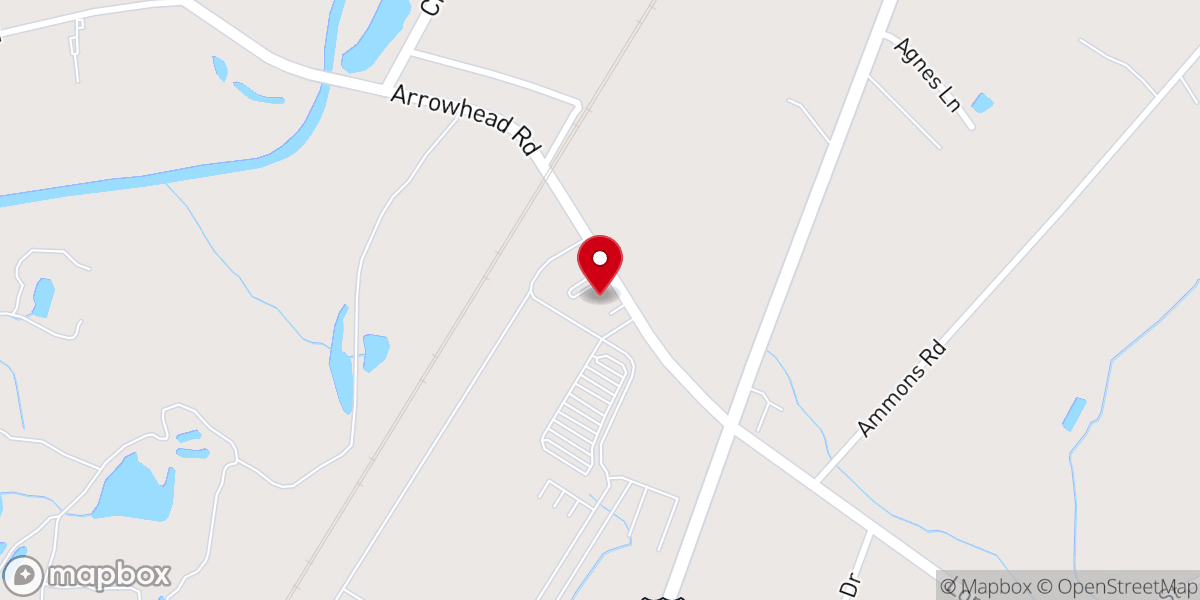 Map showing location of Sansom Community Church