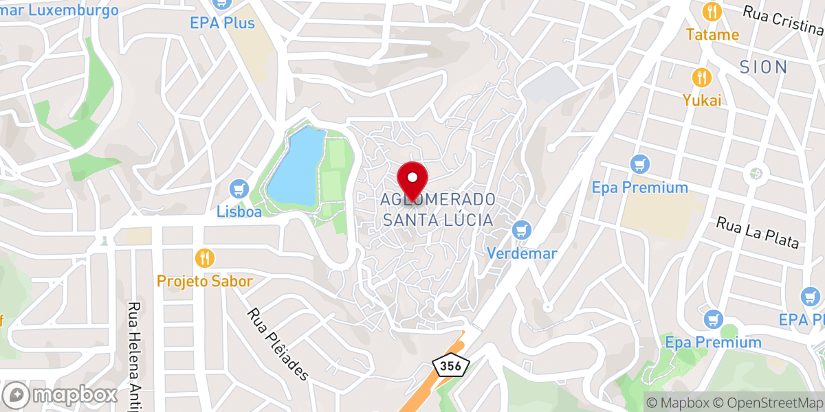 Map showing location of Igreja Evangélica Assembléia de Deus do Brasil