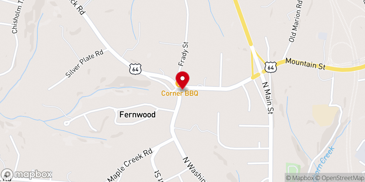 Map showing location of Green River Baptist Association