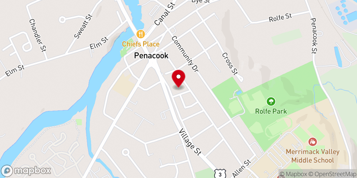 Map showing location of Immaculate Conception Parish