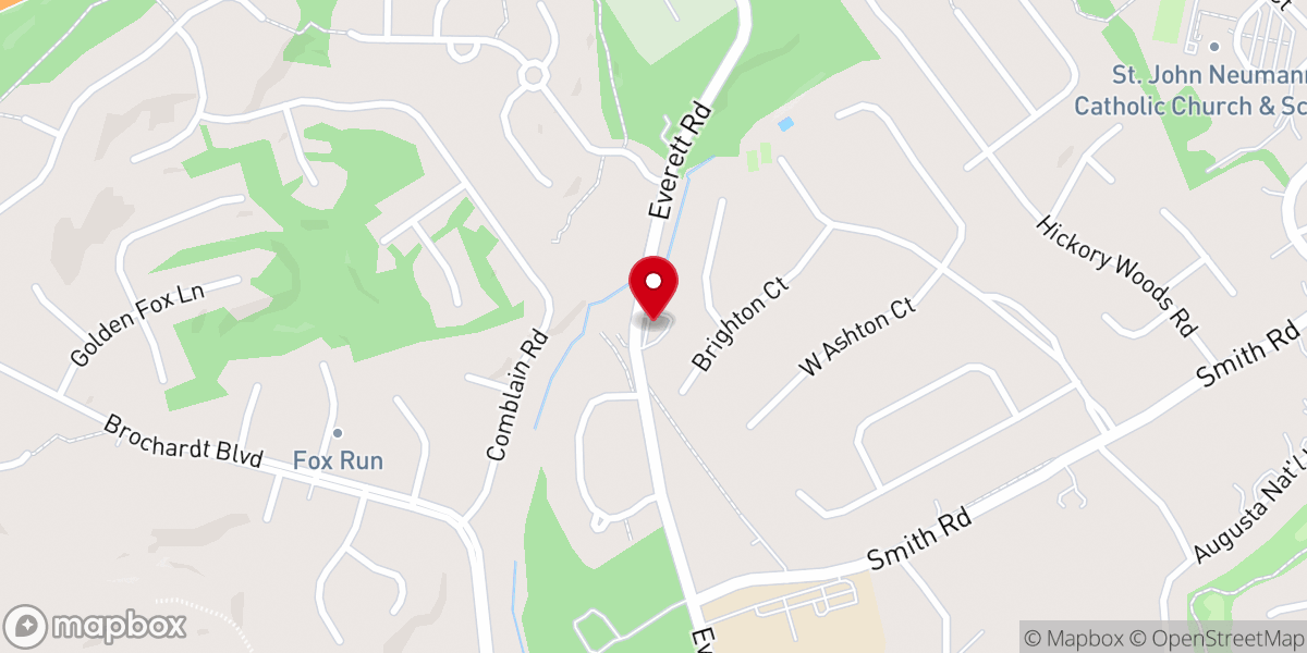 Map showing location of Community Church