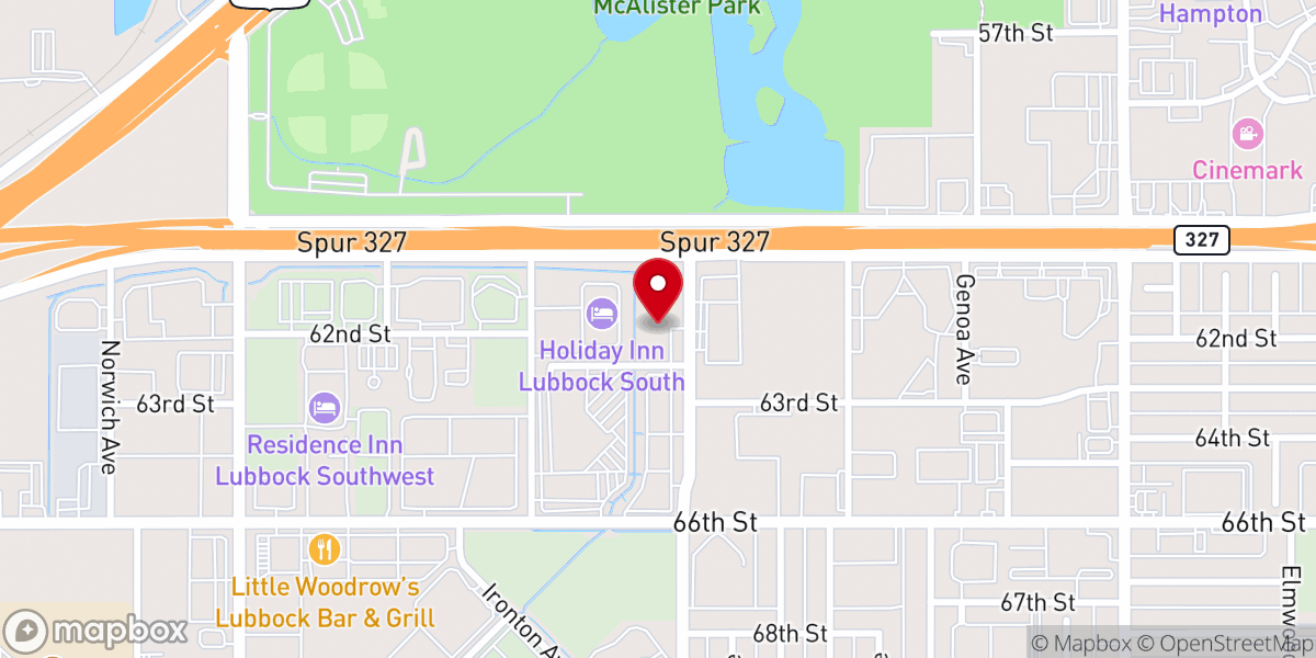 Map showing location of Faith2Faith Ministries
