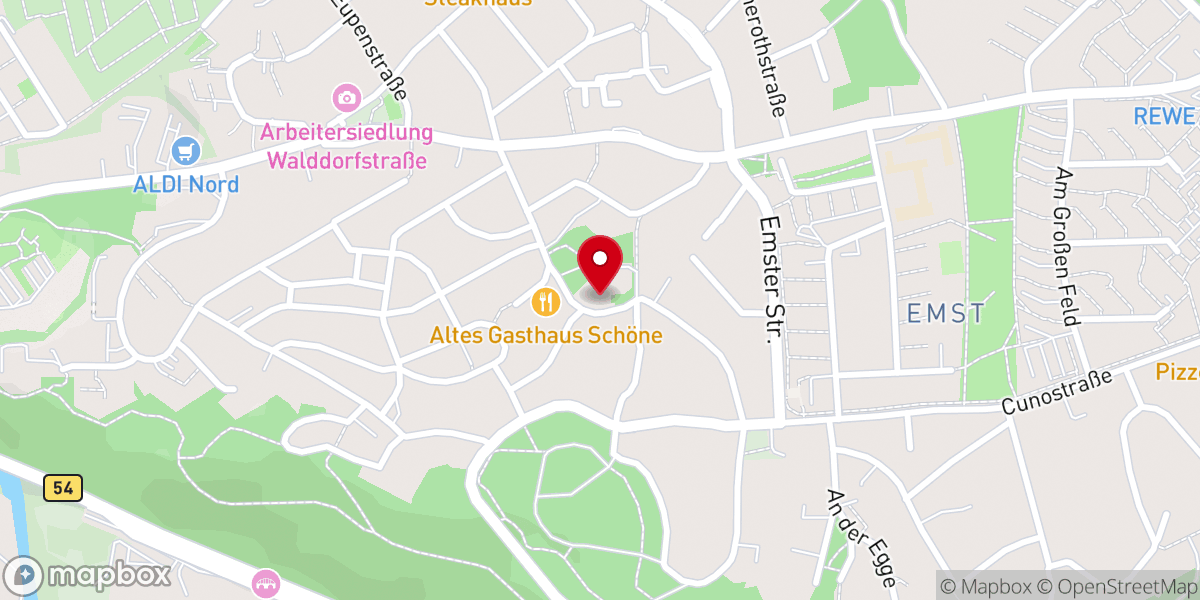 Map showing location of Heilig-Geist-Kirche