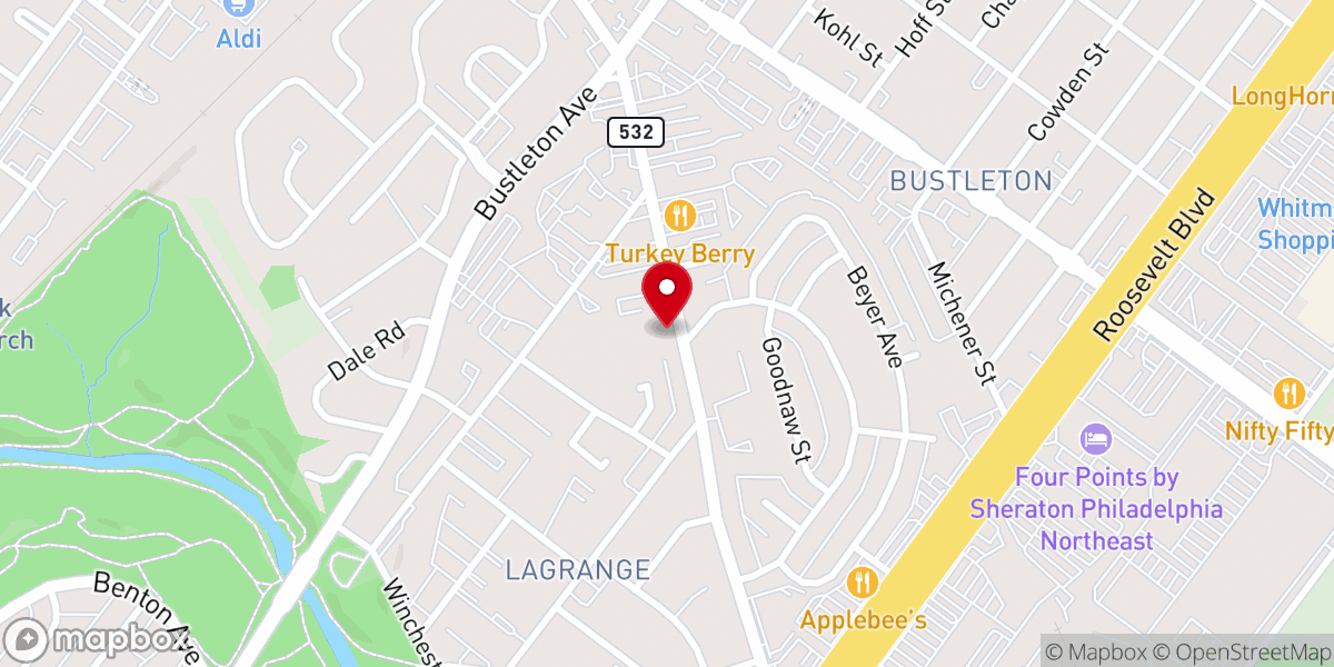 Map showing location of Memorial Church of St. Luke - Episcopal