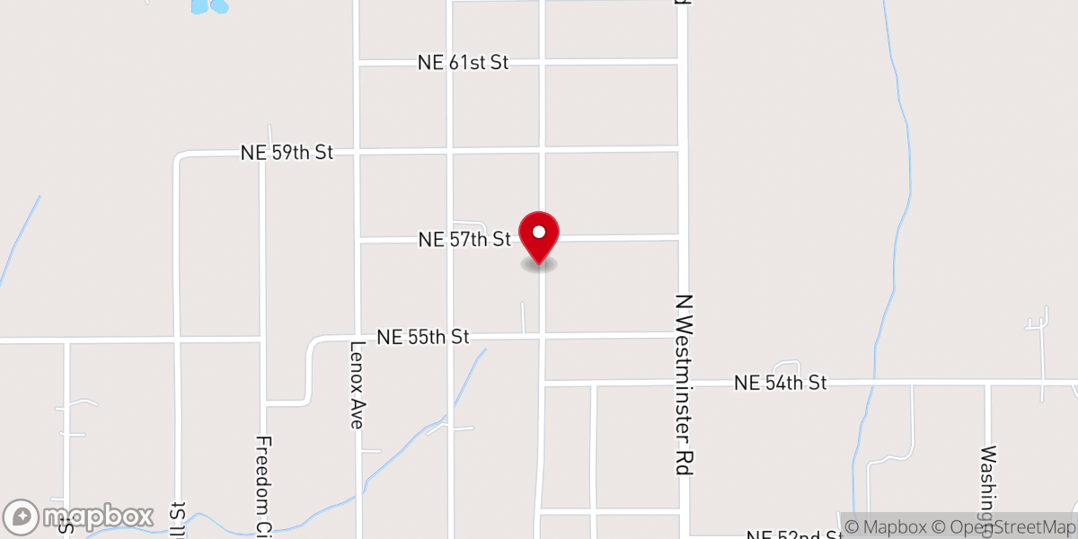 Map showing location of The Church of God