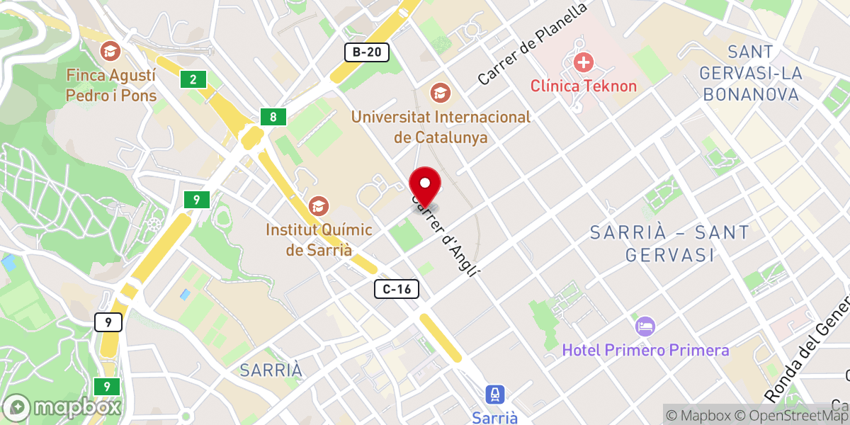 Map showing location of Monasterio Benedictinas de San Pedro de las Puelas