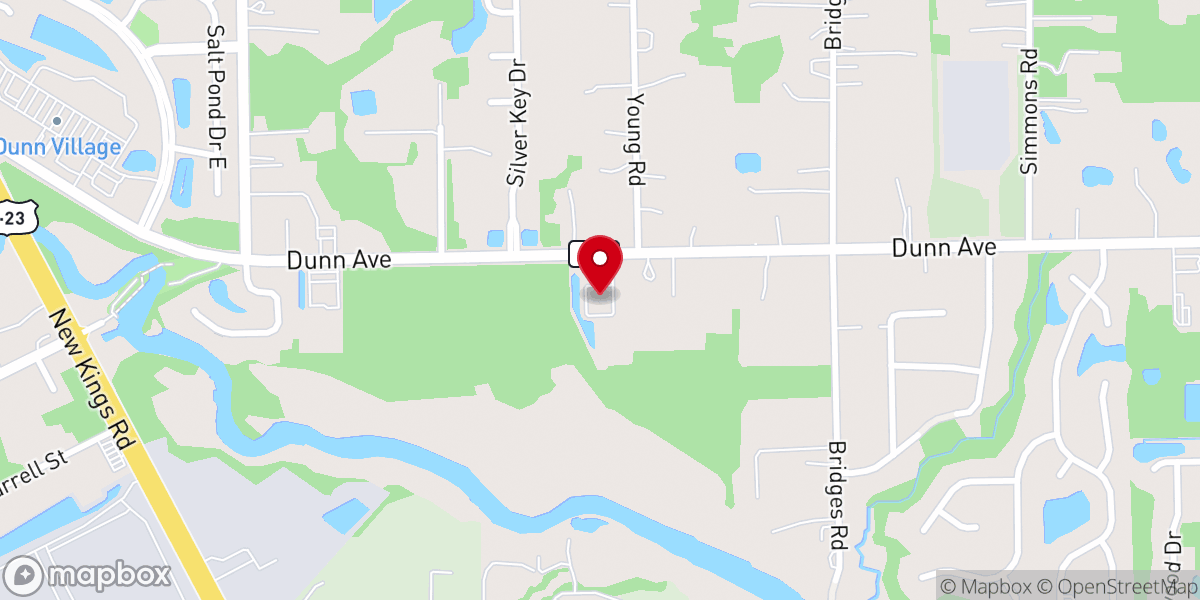 Map showing location of Emmanuel Church of God in Christ