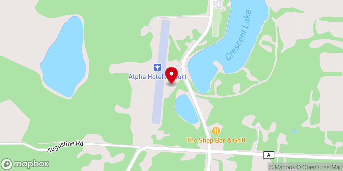 Map showing location of Crossroads Christian Church