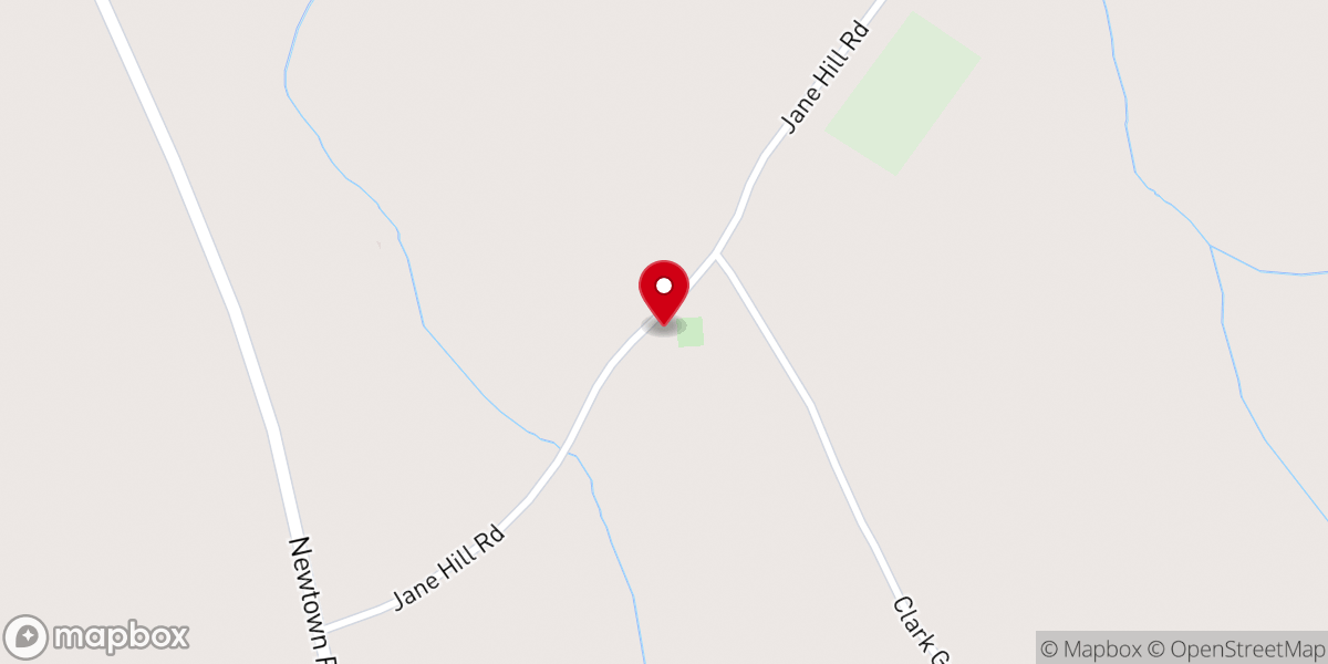 Map showing location of Flint Hill Baptist Church Washington, GA