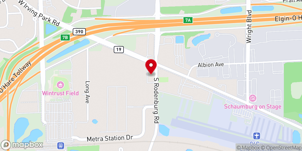 Map showing location of St. John Evangelical Lutheran Church & Preschool