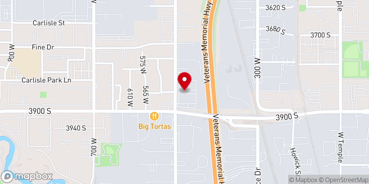 Map showing location of The Sheep's Refuge Church