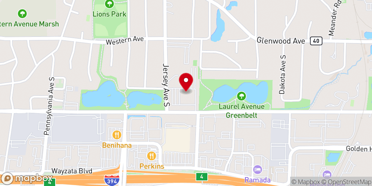 Map showing location of Speak the Word Church International