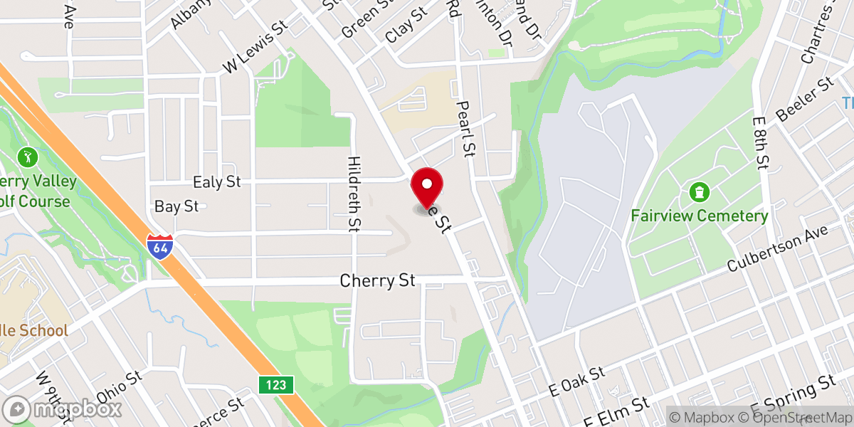 Map showing location of Nomad Church Collective
