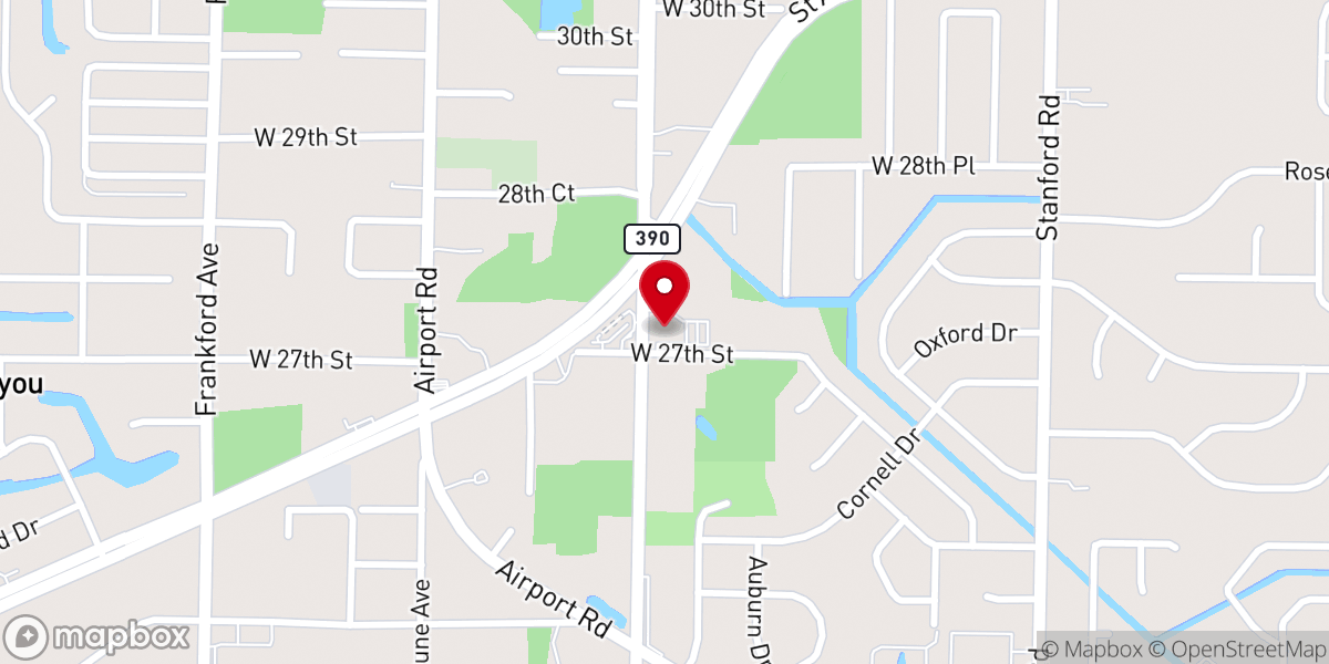 Map showing location of Panama City Seventh-day Adventist Church and School