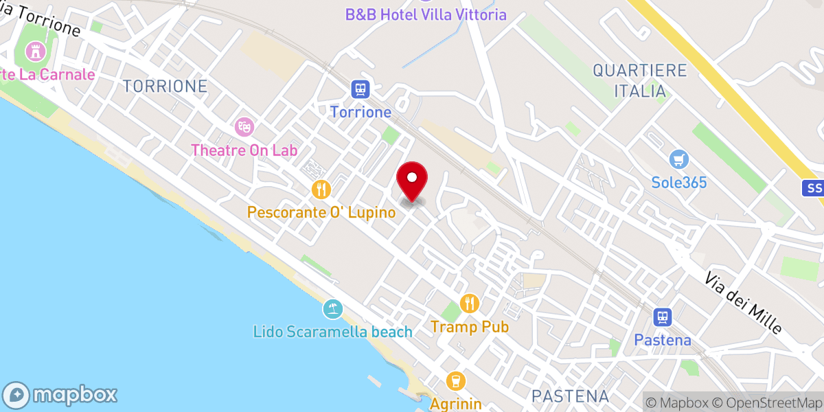 Map showing location of Chiesa Cristiana Evangelica Adi