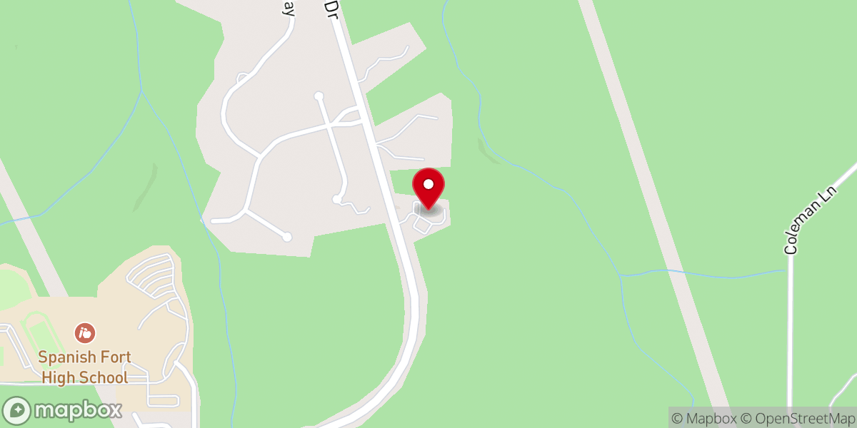 Map showing location of Providence United Methodist Church