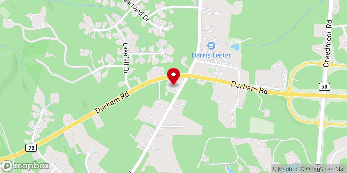Map showing location of Wakeminster Baptist Church