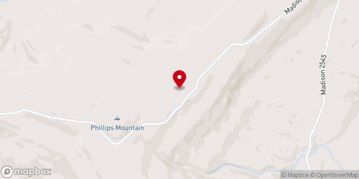 Map showing location of Restoration Ranch of Arkansas, Inc