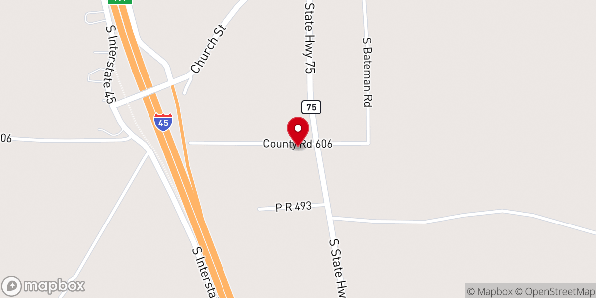 Map showing location of Fairfield No.1 Church of God in Christ