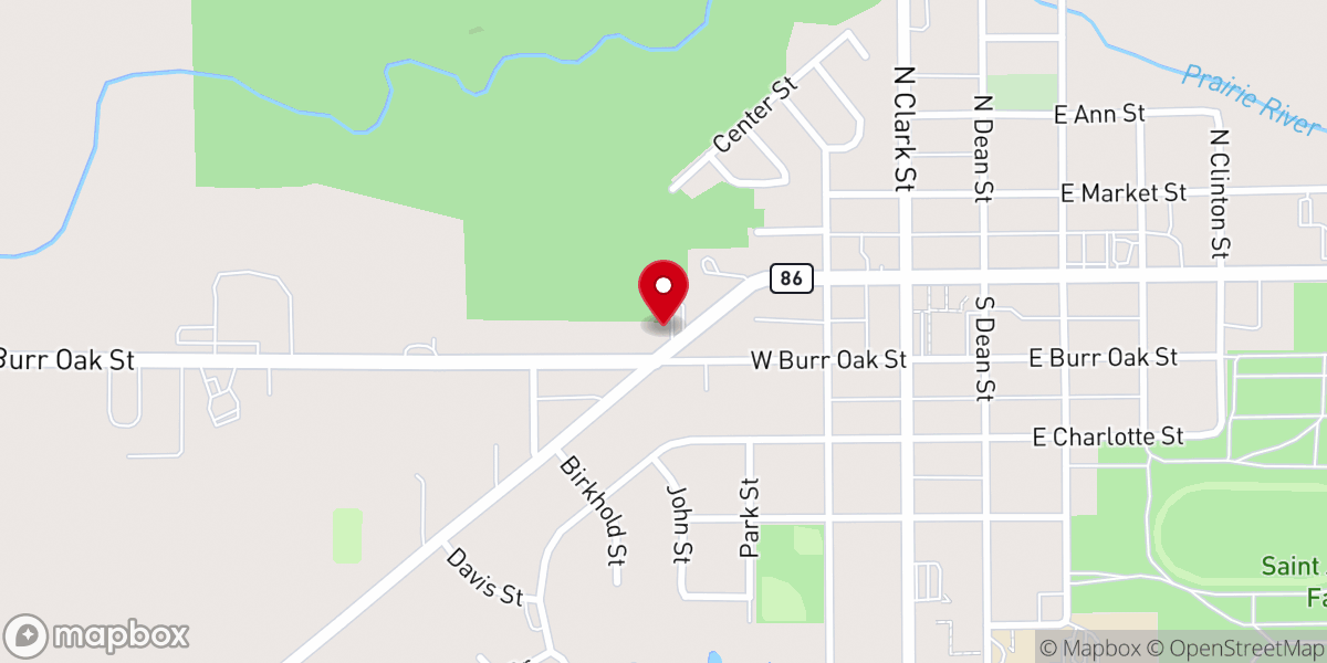 Map showing location of The church of the Word