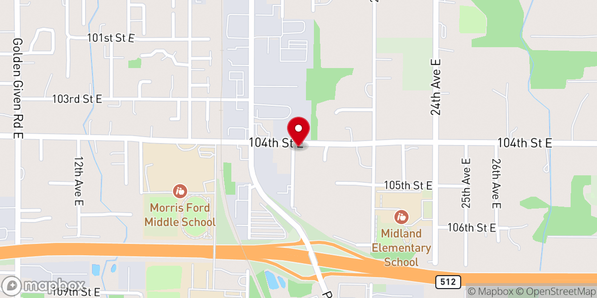 Map showing location of Community Christian Assembly
