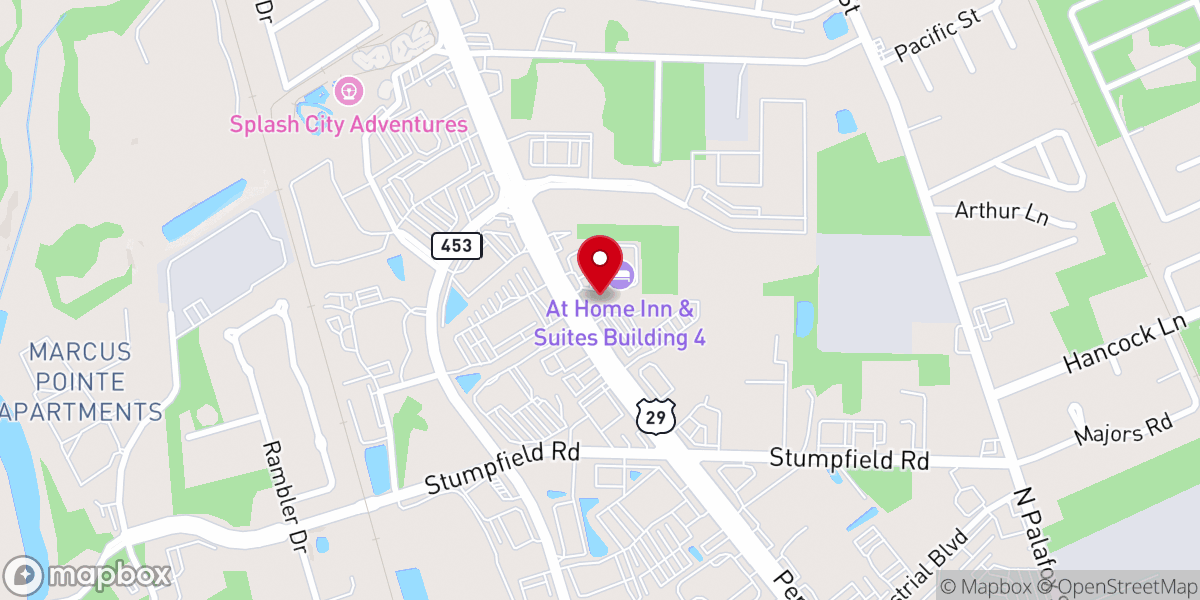 Map showing location of Vine Fellowship Network