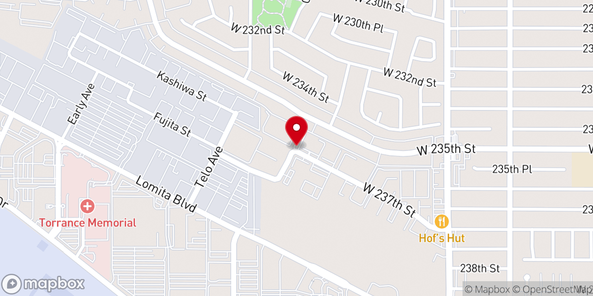 Map showing location of The 103 Saints Korean Catholic Center