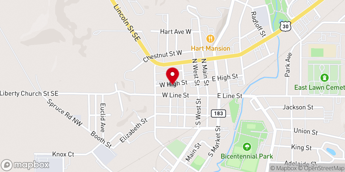 Map showing location of St Gabriel Church Parking