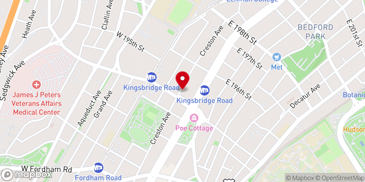 Map showing location of The New United Holy Church Of God