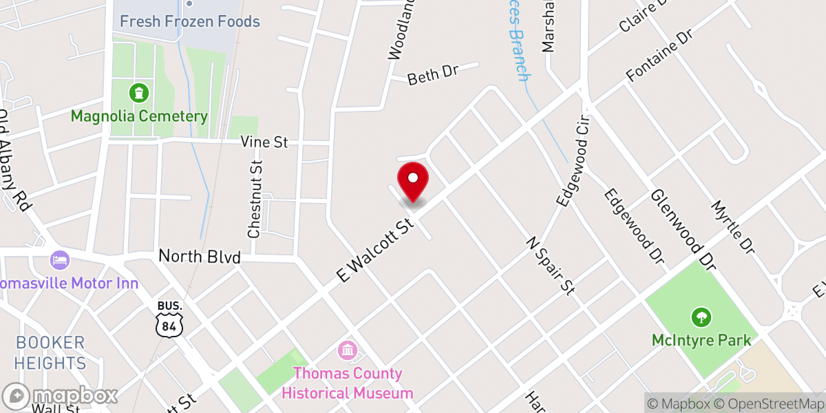 Map showing location of House of God Saints In Christ