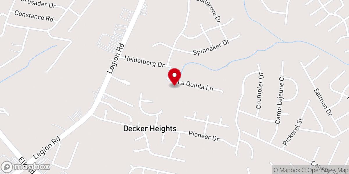 Map showing location of St Jude Missionary Baptist Church