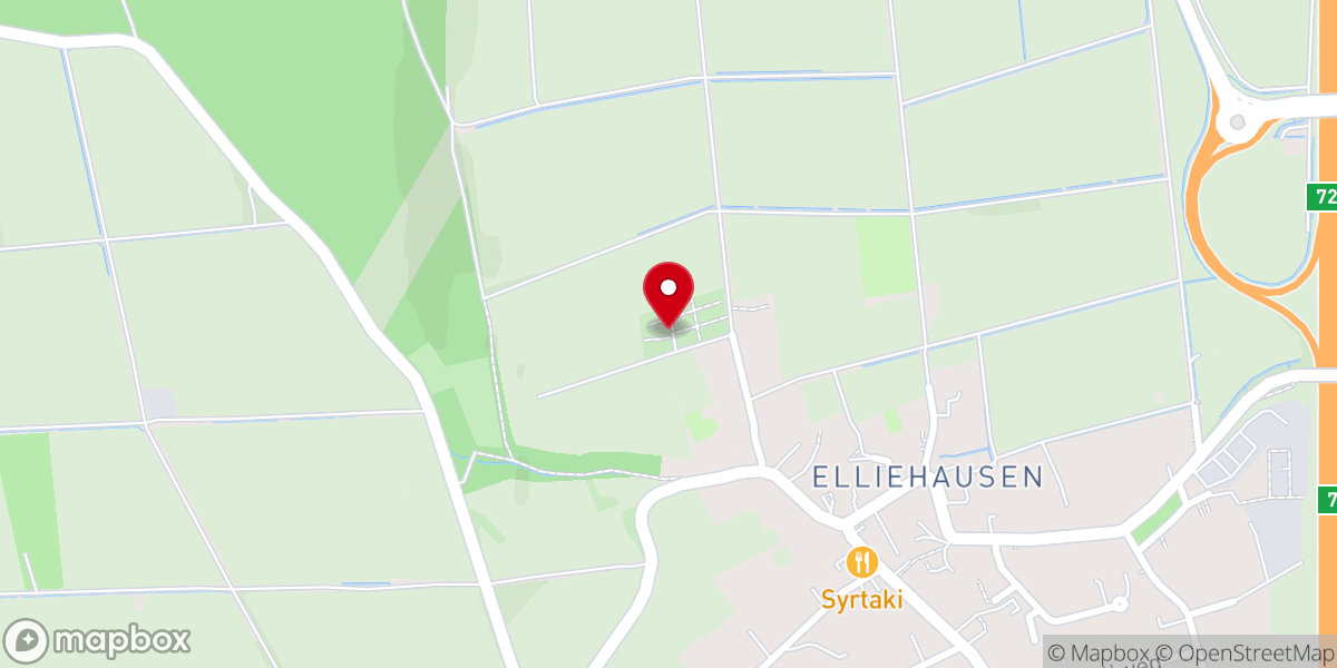 Map showing location of Friedhofskapelle Elliehausen