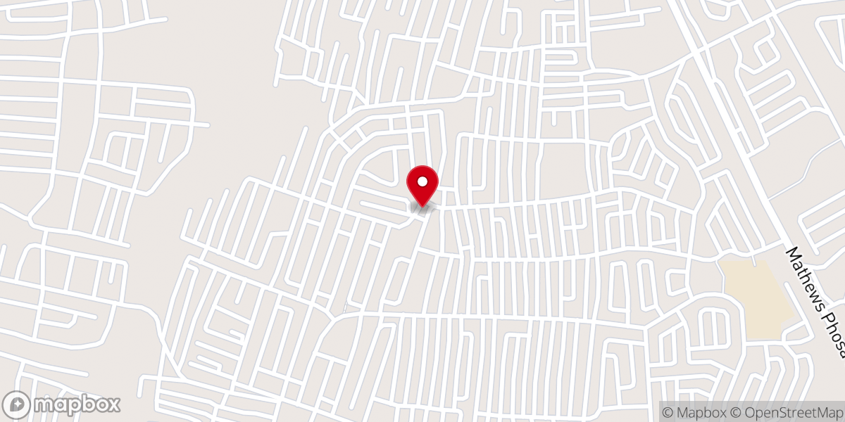 Map showing location of Christian Life Worship Centre (CLWC)