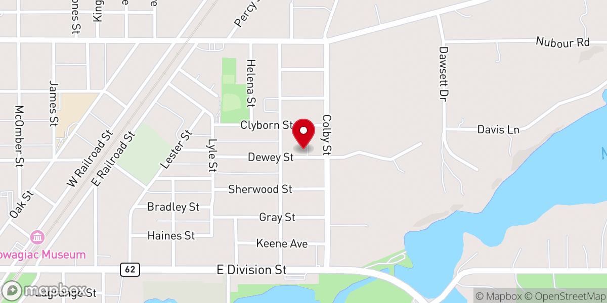 Map showing location of Liberty Chapel Pentecostal