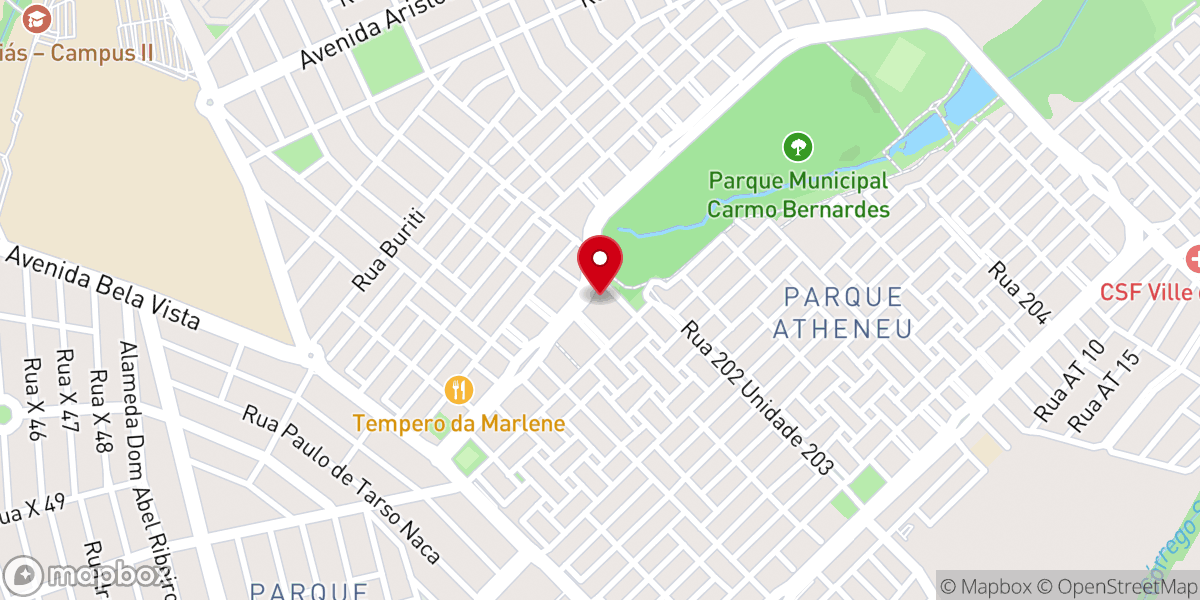 Map showing location of Igreja Batista Do Parque Atheneu