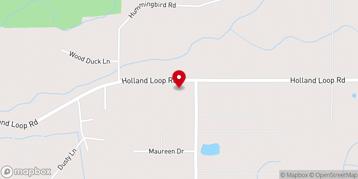 Map showing location of Bridgeview Community Church