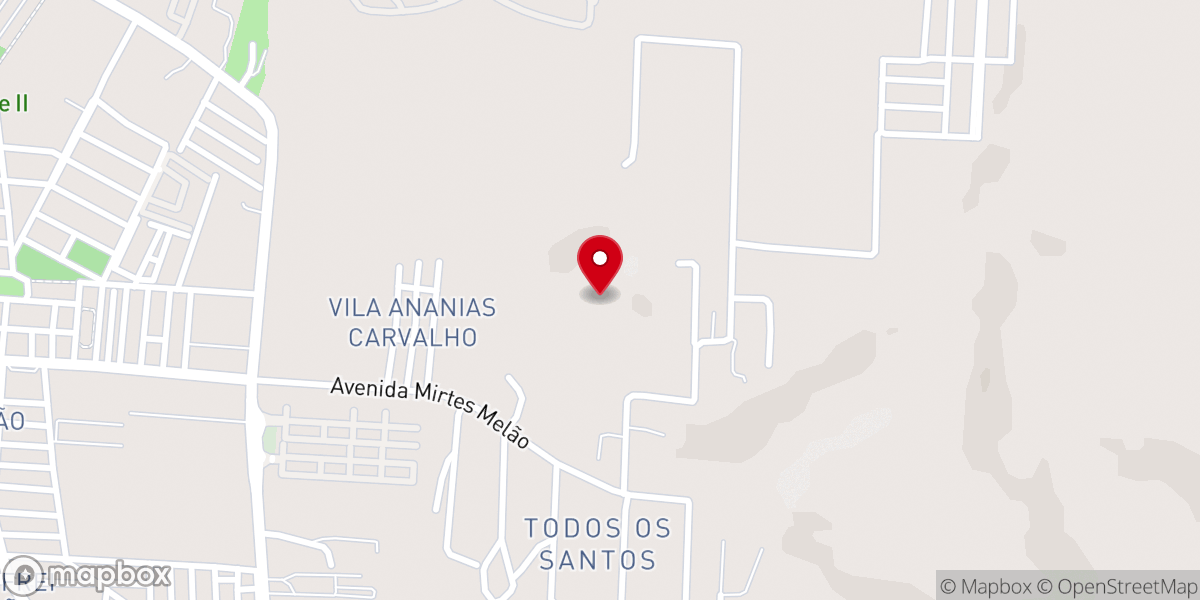 Map showing location of Igreja Assembleia de Deus