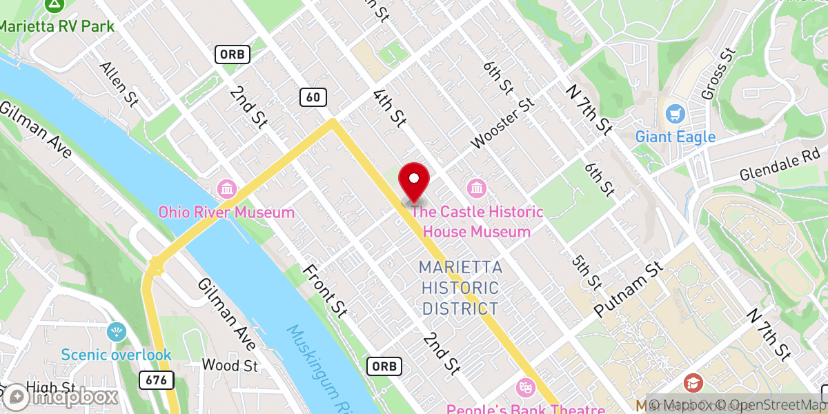 Map showing location of Crown of Life Evangelical Lutheran Church