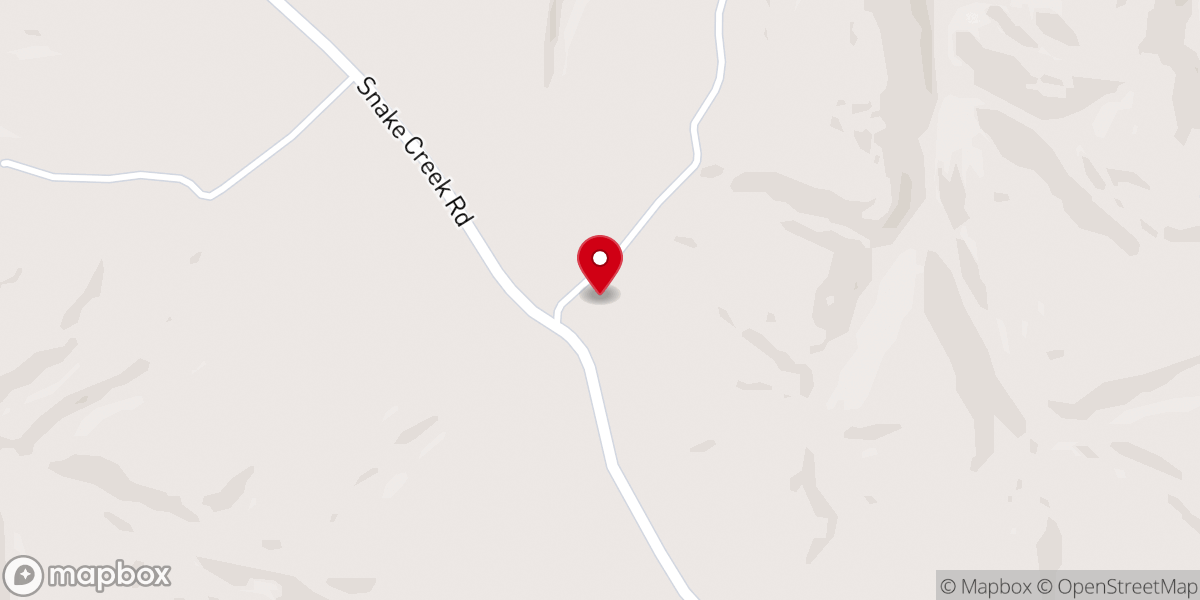 Map showing location of Bloomington Chapel