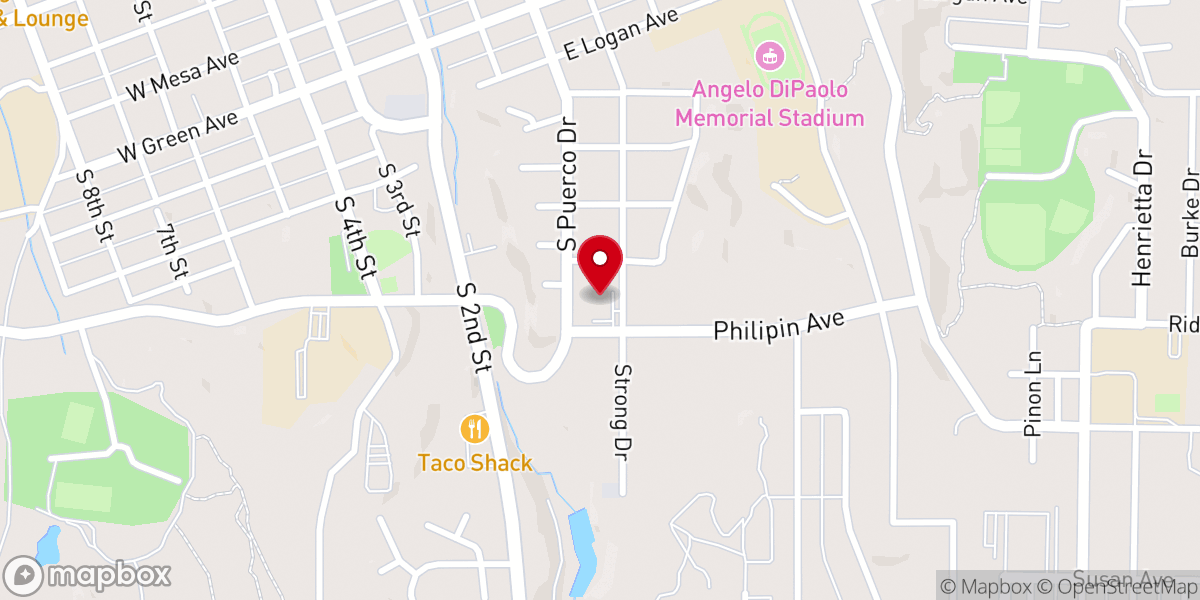 Map showing location of Bethany Christian Reformed Church