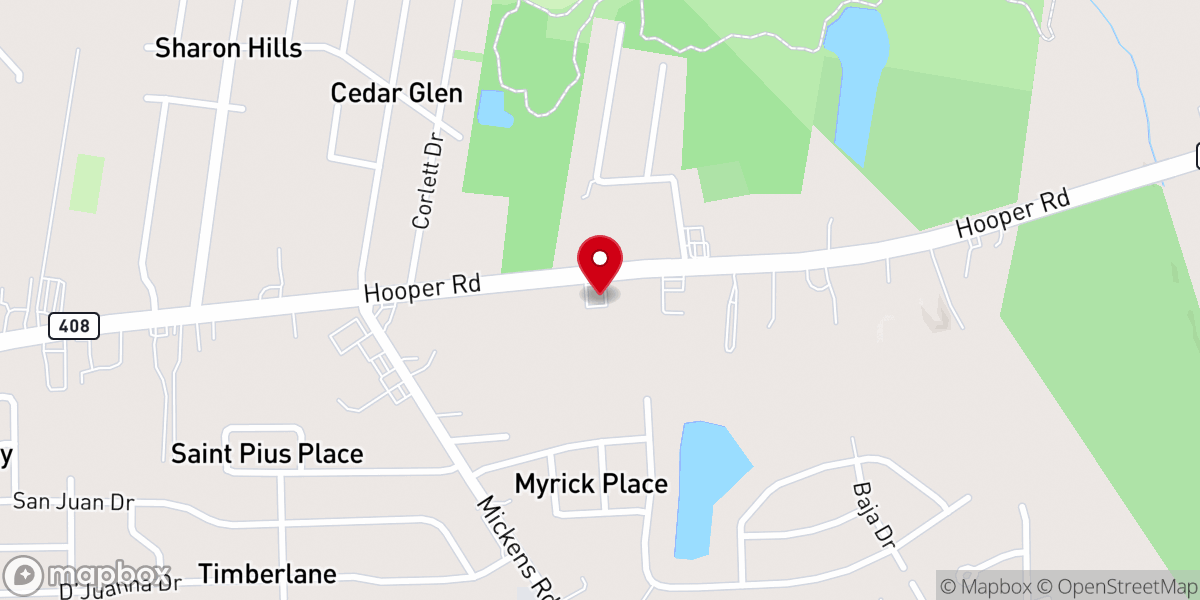 Map showing location of Serenity Praise and Worship Tabernacle