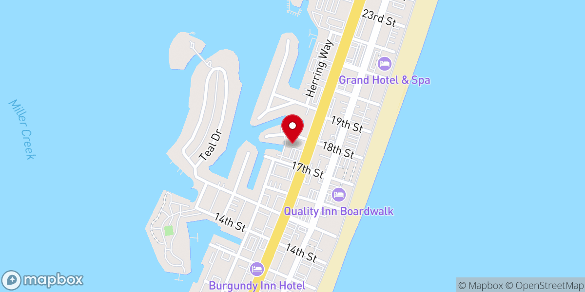 Map showing location of Holy Savior Catholic Church