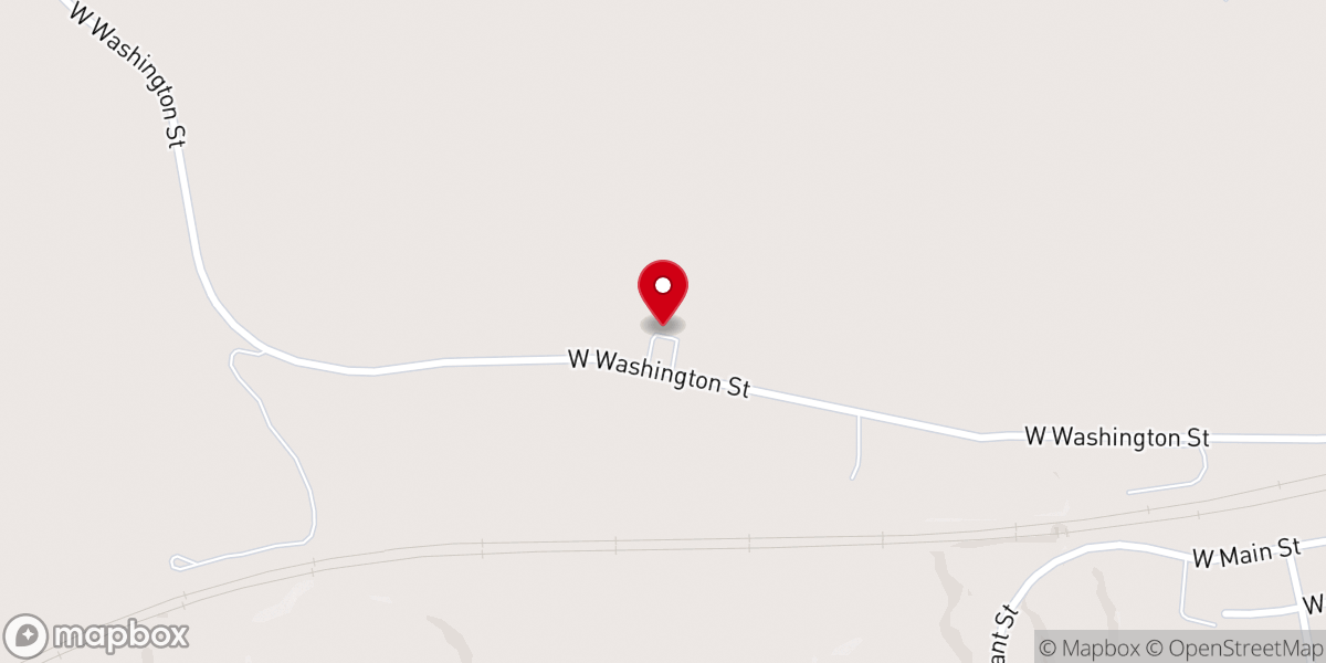 Map showing location of Faith Church