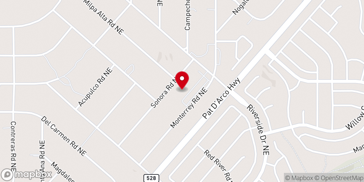 Map showing location of Church of the Incarnation Catholic Church