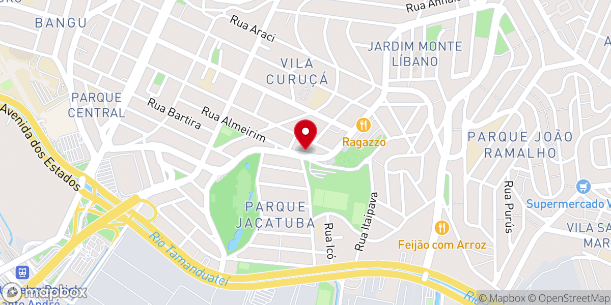 Map showing location of IE PENTECOSTAL PALAVRA QUE LIBERTA